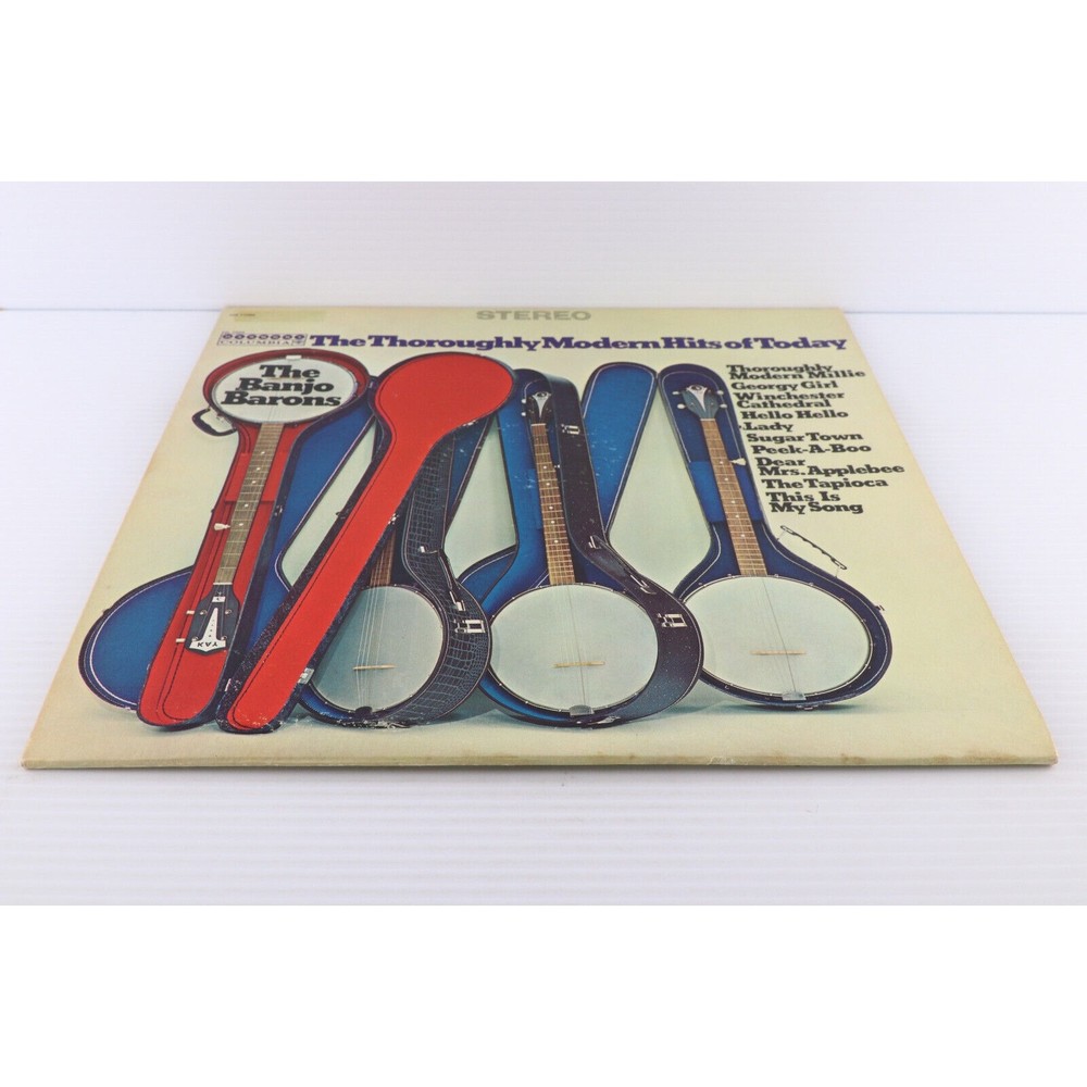 The Banjo Barons – The Throroughly Modern Hits Of Today Vinyl LP Record HS 11224 - Picture 4 of 16